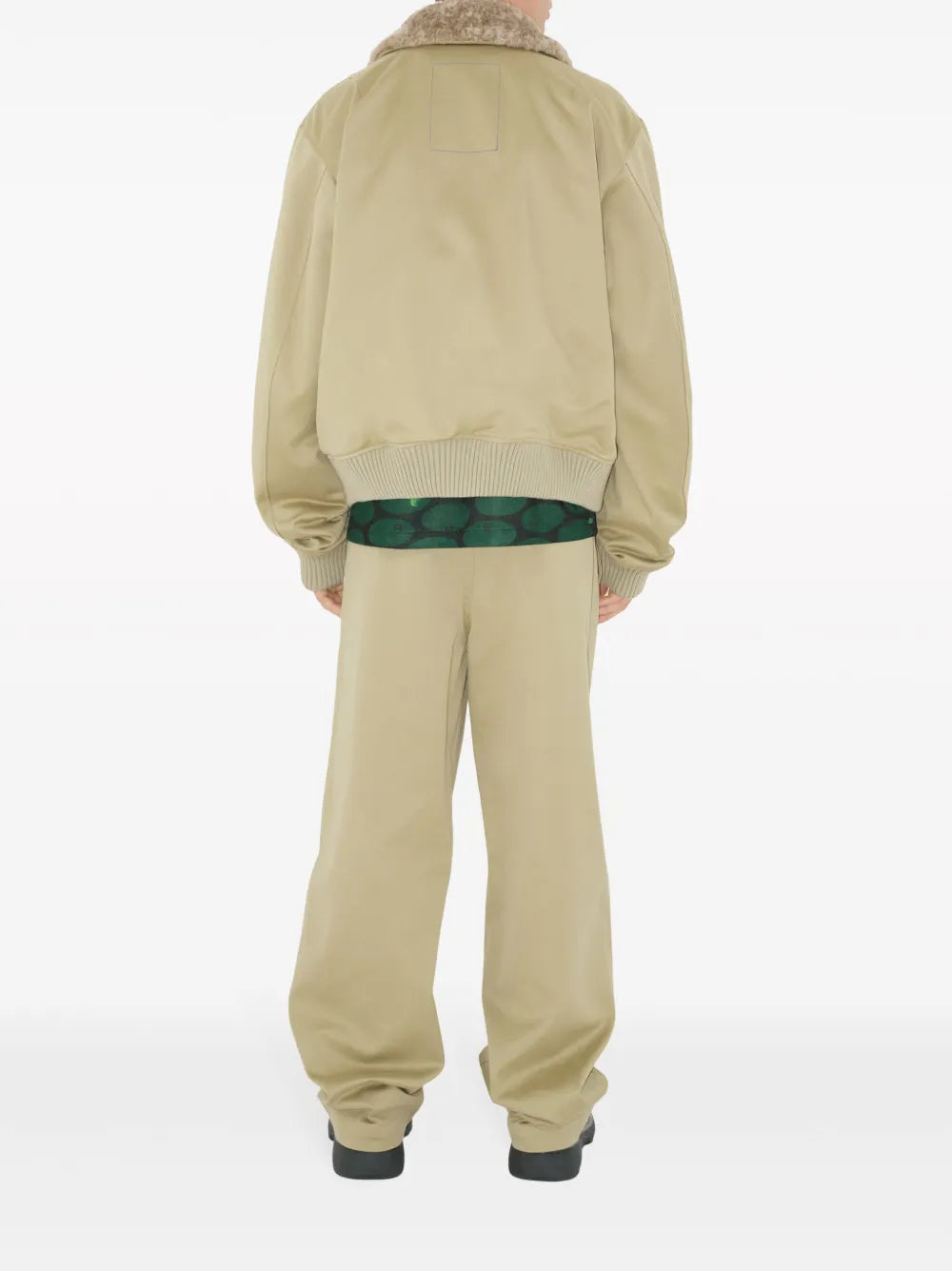 ジャケット ボンバージャケット Burberry カーキ Homme