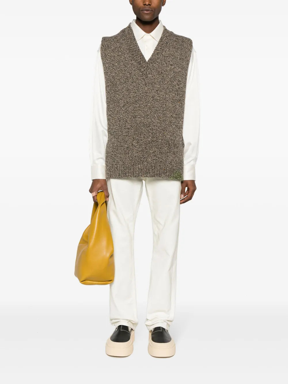 Camicie Camicia con Bottoni Gioiello Prada Bianco Femme