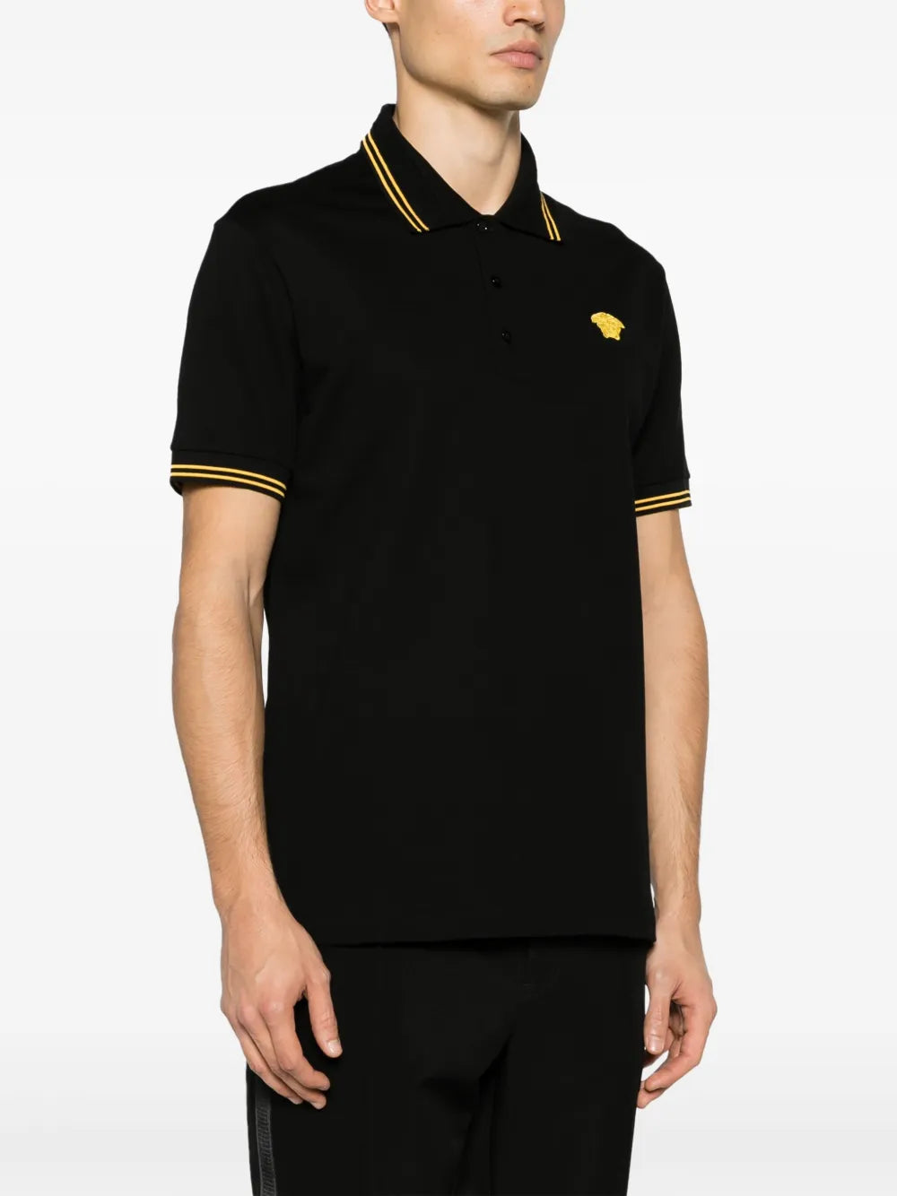 Polos Medusa Polo Versace Negro Homme