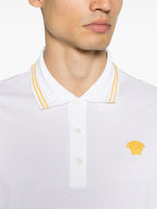 Polos Medusa Polo Versace Blanco Homme
