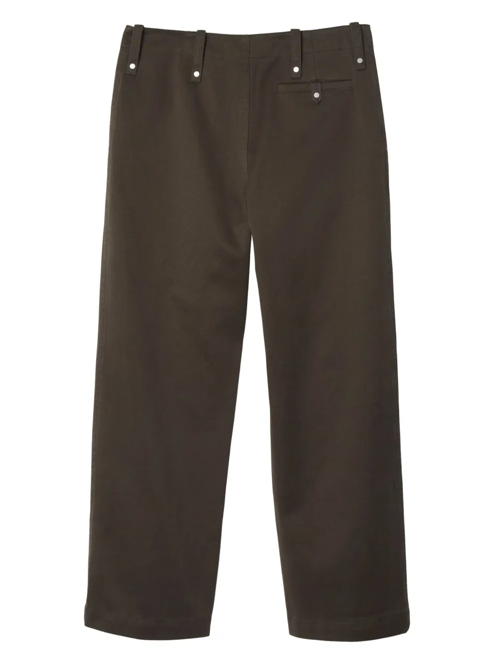 Pants Cotton Satin Pants Burberry Brown Man