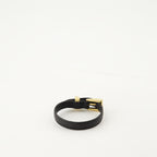 Bijoux Bracelet Saffiano Prada Noir Femme