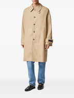 Manteaux Manteau à empiècement Barocco Versace Beige Homme