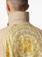 Manteaux Manteau à empiècement Barocco Versace Beige Homme