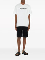 T-shirt T-shirt con Logo Burberry Bianco Homme