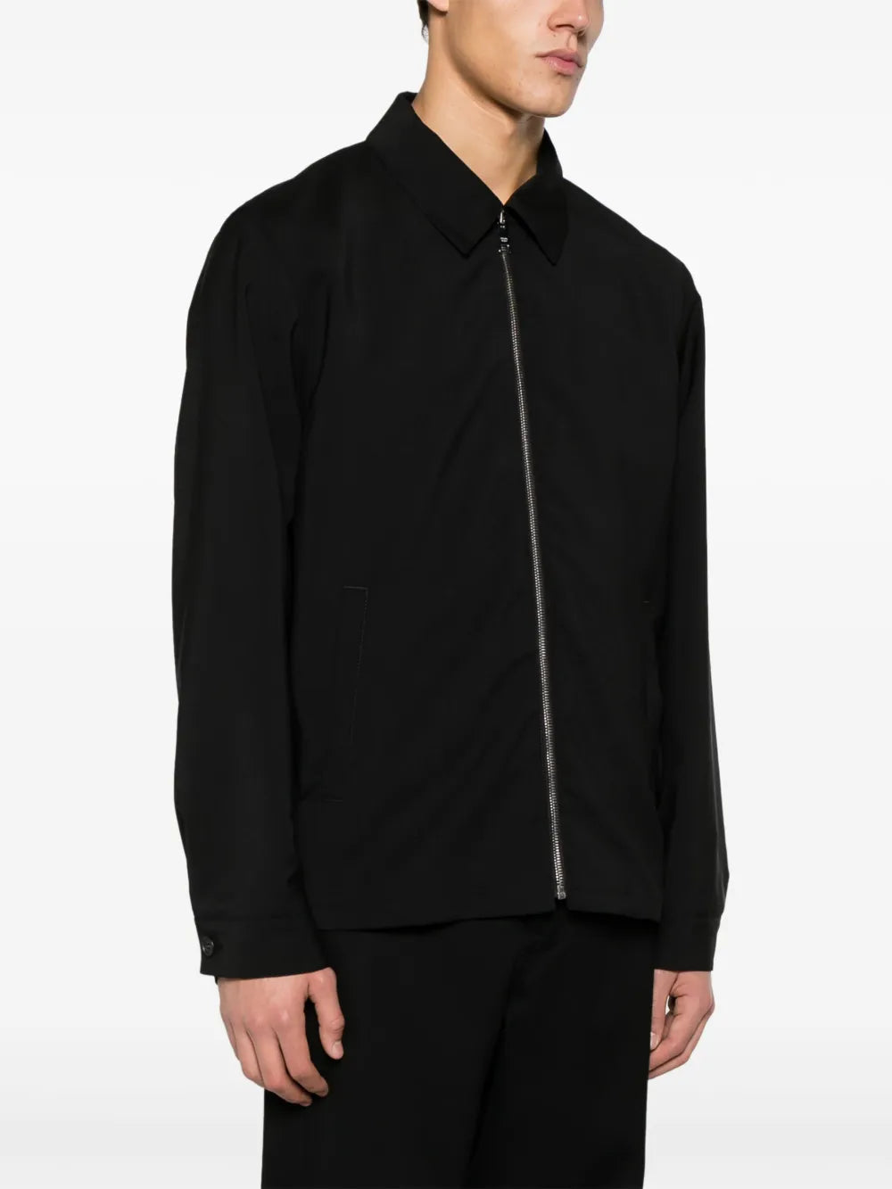 Jackets Wool Jacket Prada Black Homme