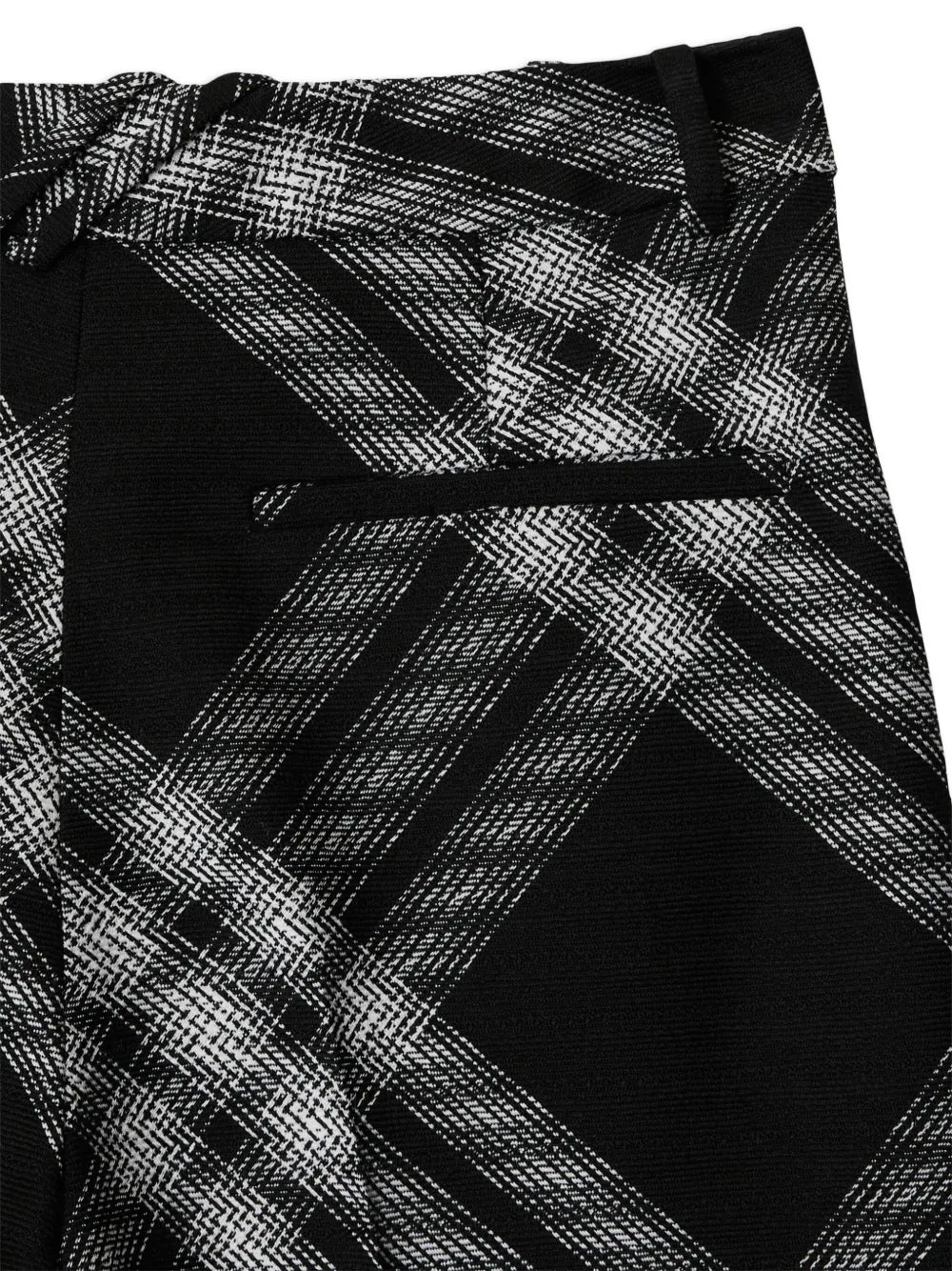 Pants Checked Pants Burberry Black Women