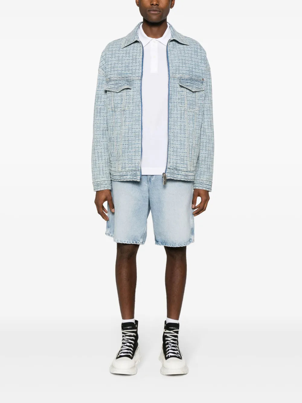 폴로 셔츠 4G 폴로 Givenchy 하얀색 Homme