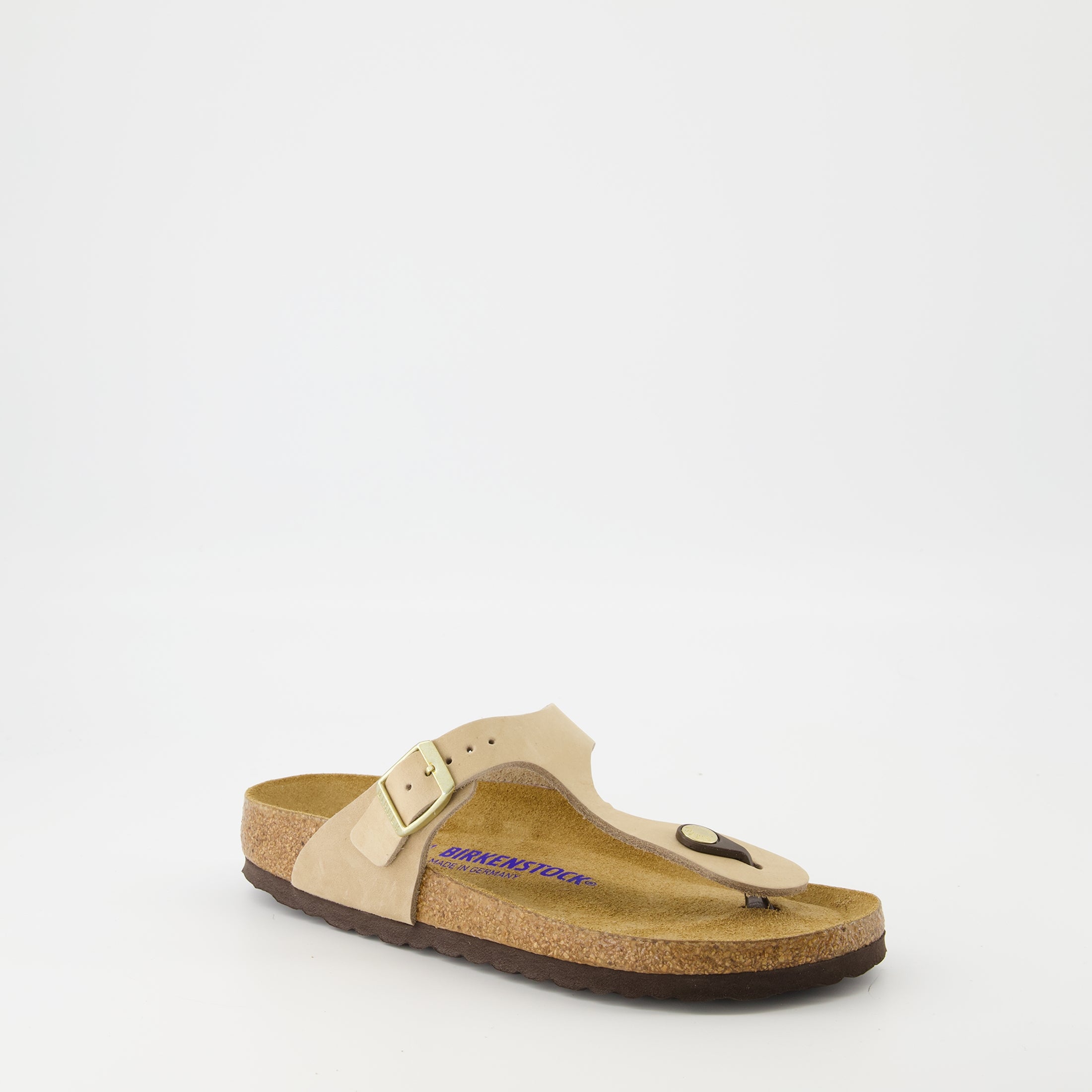 Chaussures ouvertes Tongs Gizeh Birkenstock Beige Homme