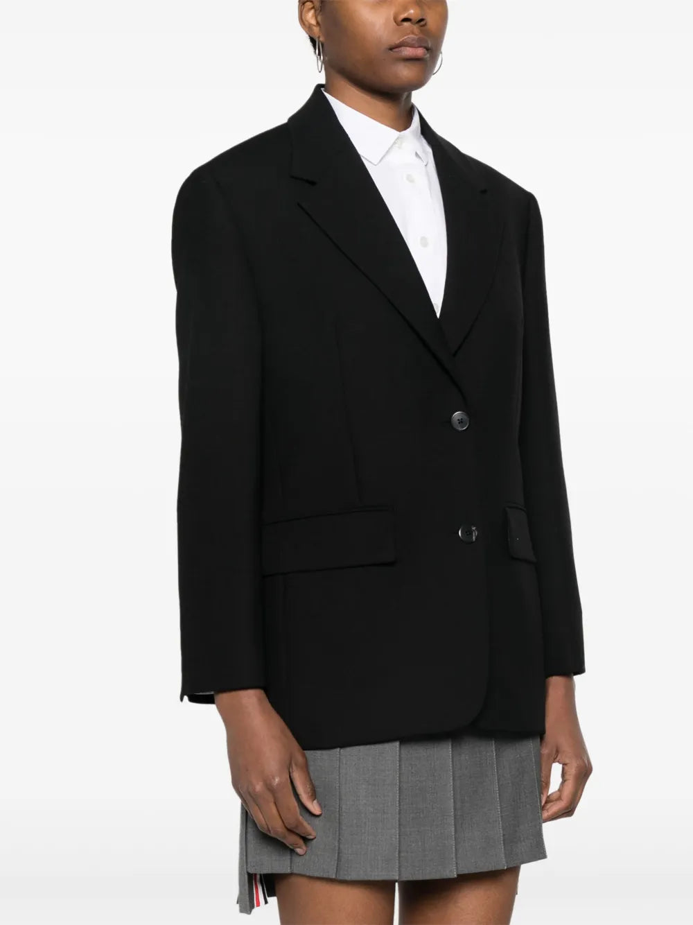 Jackets Blazer Jacket Prada Black Femme