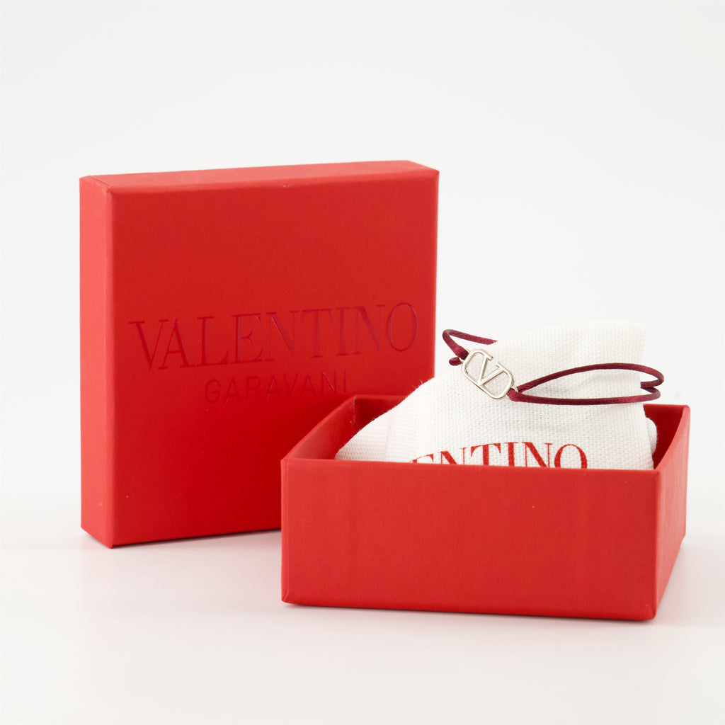 Bijoux Bracelet cordon Vlogo Valentino Garavani Rouge Homme