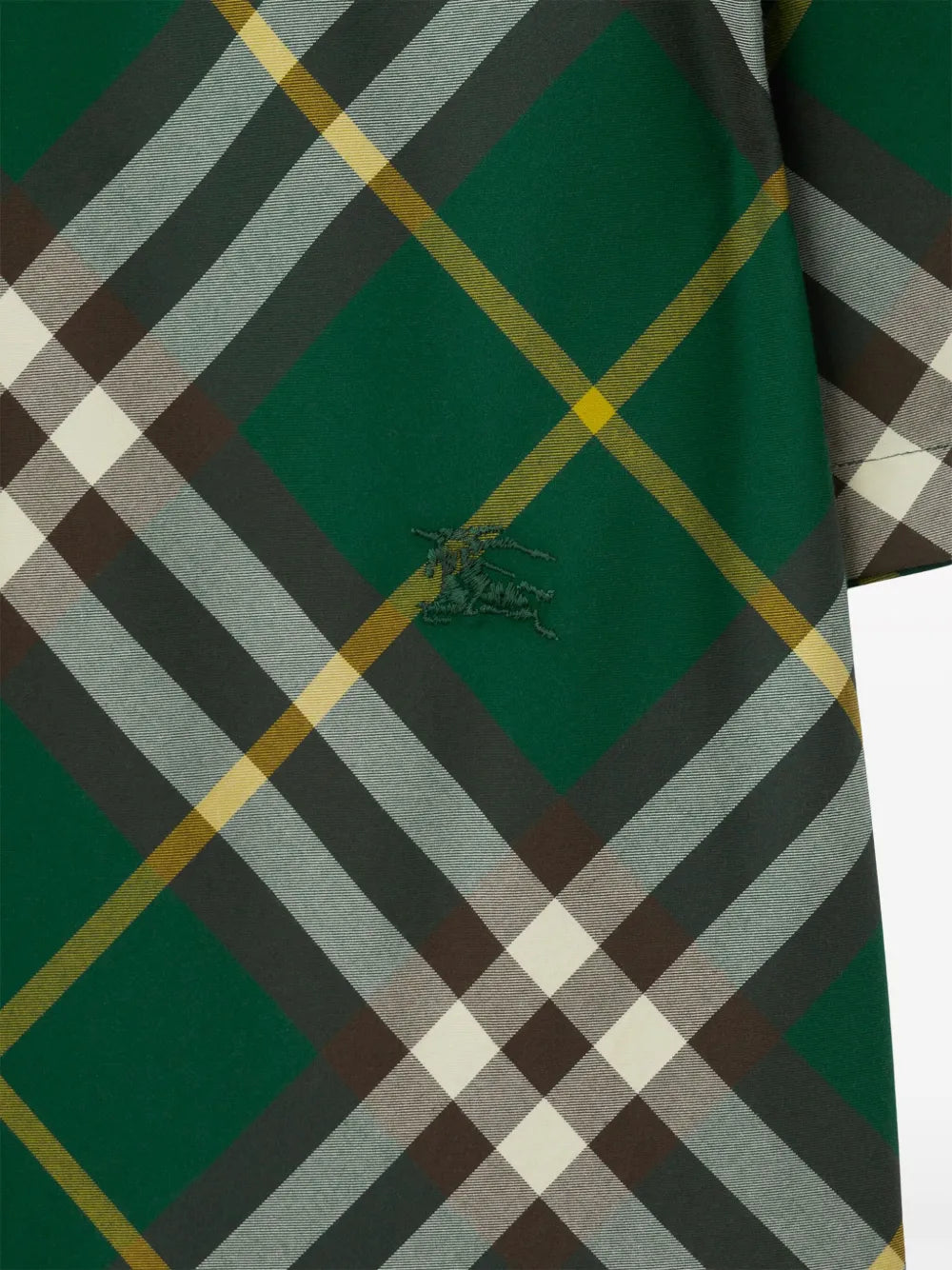Camisas Camisa Xadrez Burberry Verde Homme