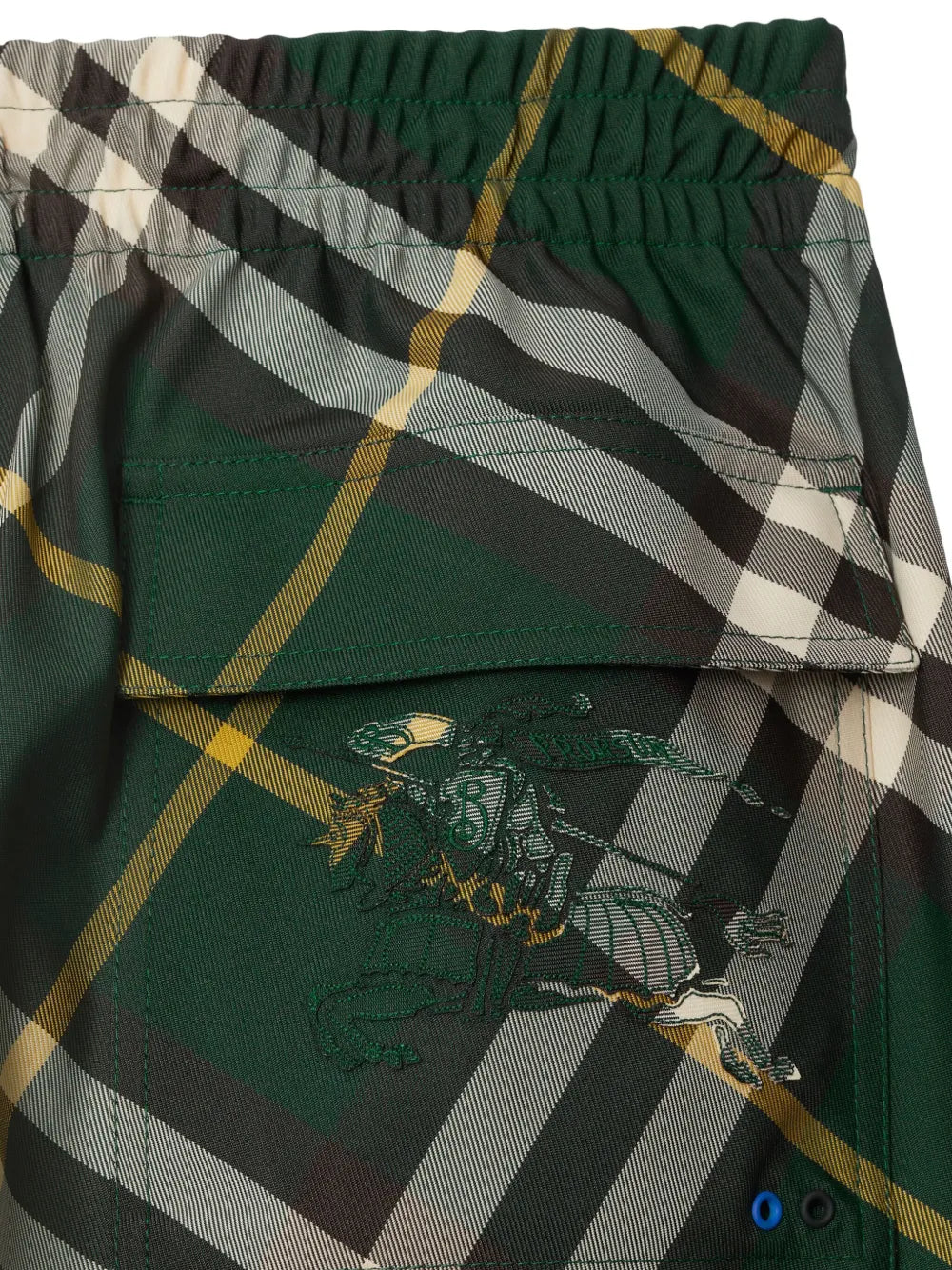Pants Checked Pants Burberry Green Man