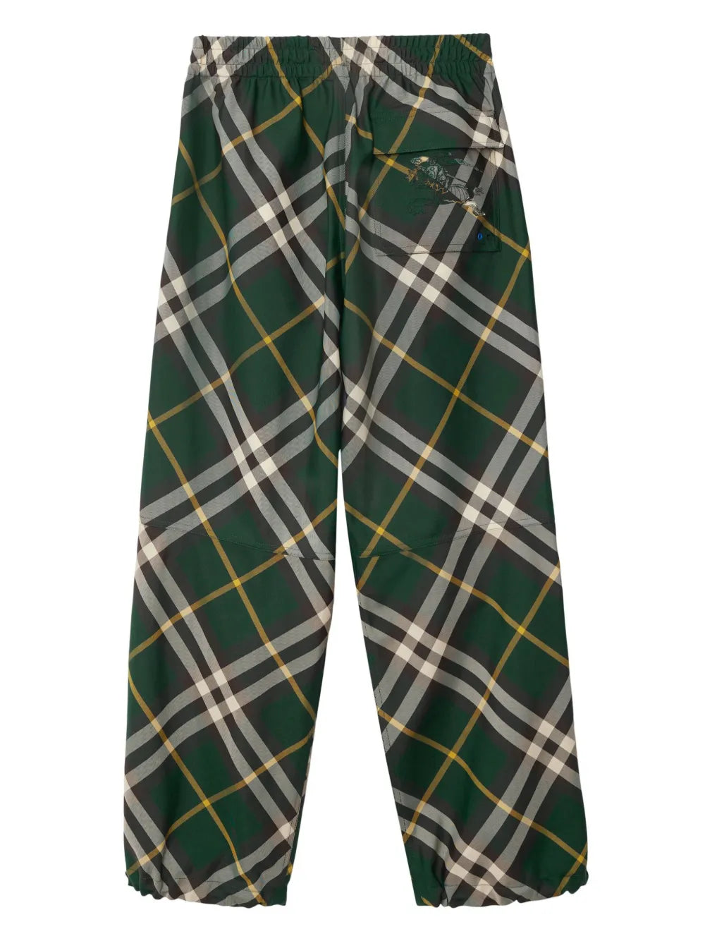Calças Calças Às Riscas Burberry Verde Homme