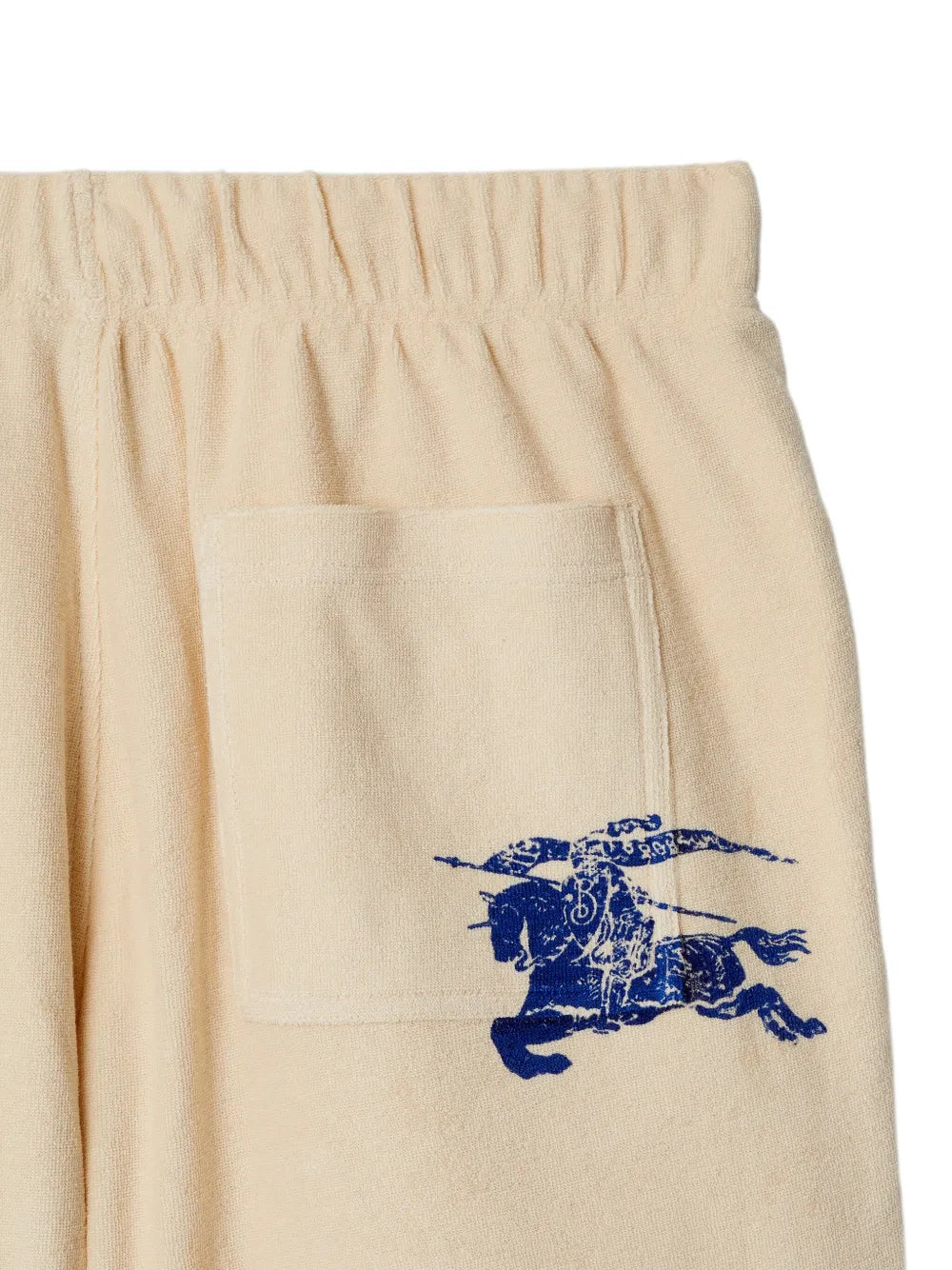 Shorts Calções de Algodão EKD Burberry Bege Homme
