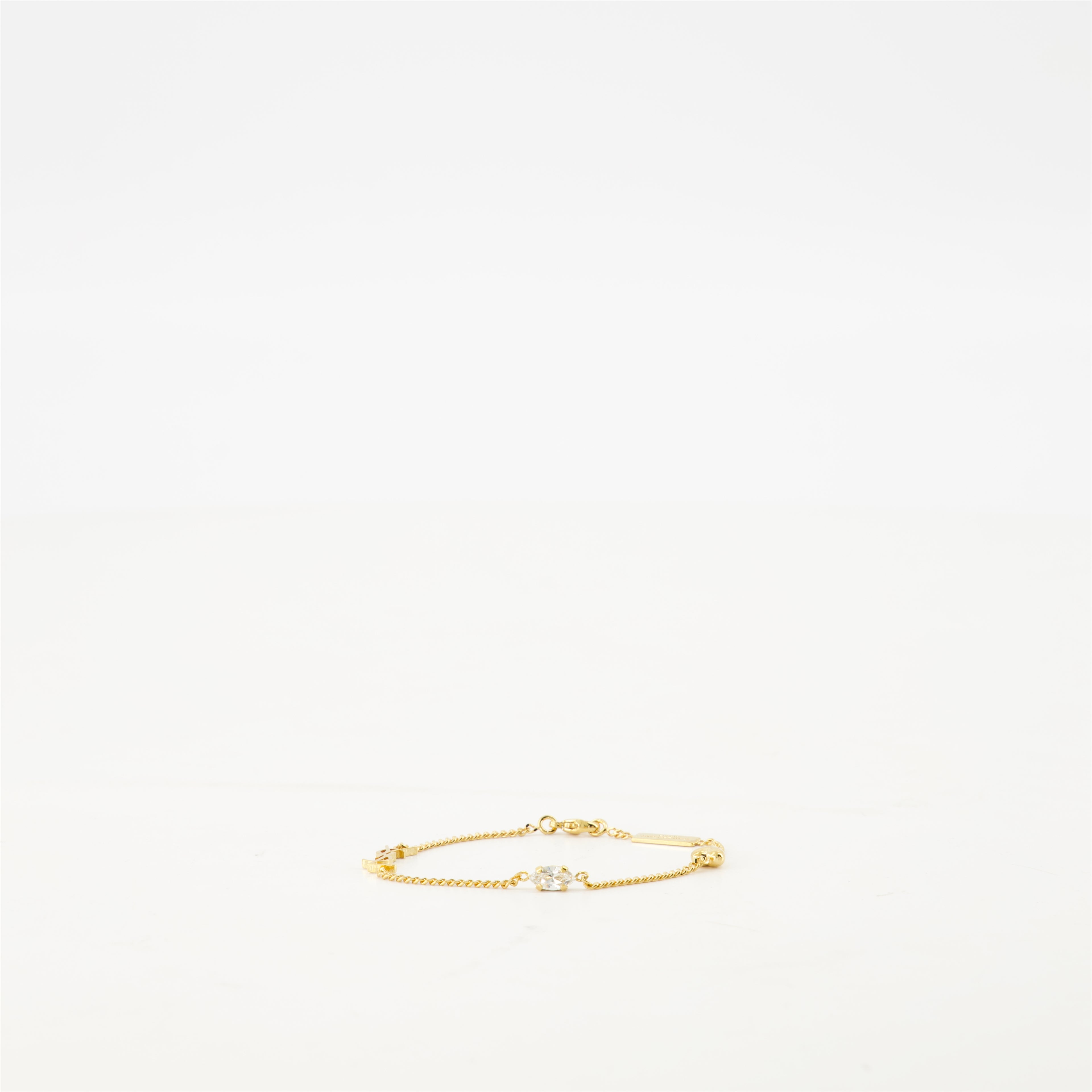 Bijoux Bracelet Cassandre Saint Laurent Doré Femme