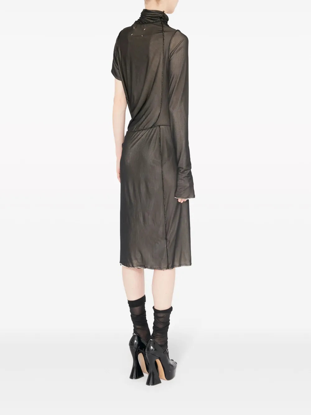 Robes Robe asymétrique Maison Margiela Noir Femme