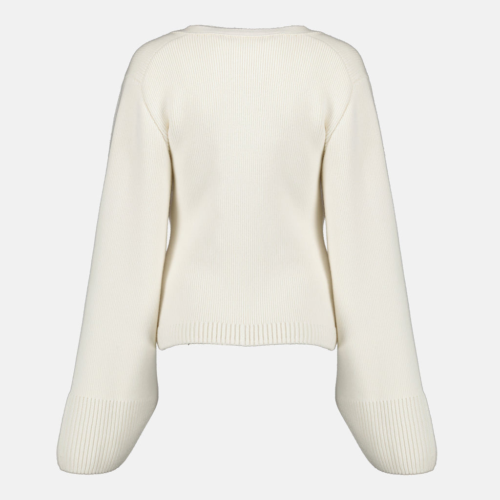 Image de l'article Cardigan Scarlet de la marque Khaite pour Femme - Saison Automne-Hiver 2025 - Vue détaillée_2