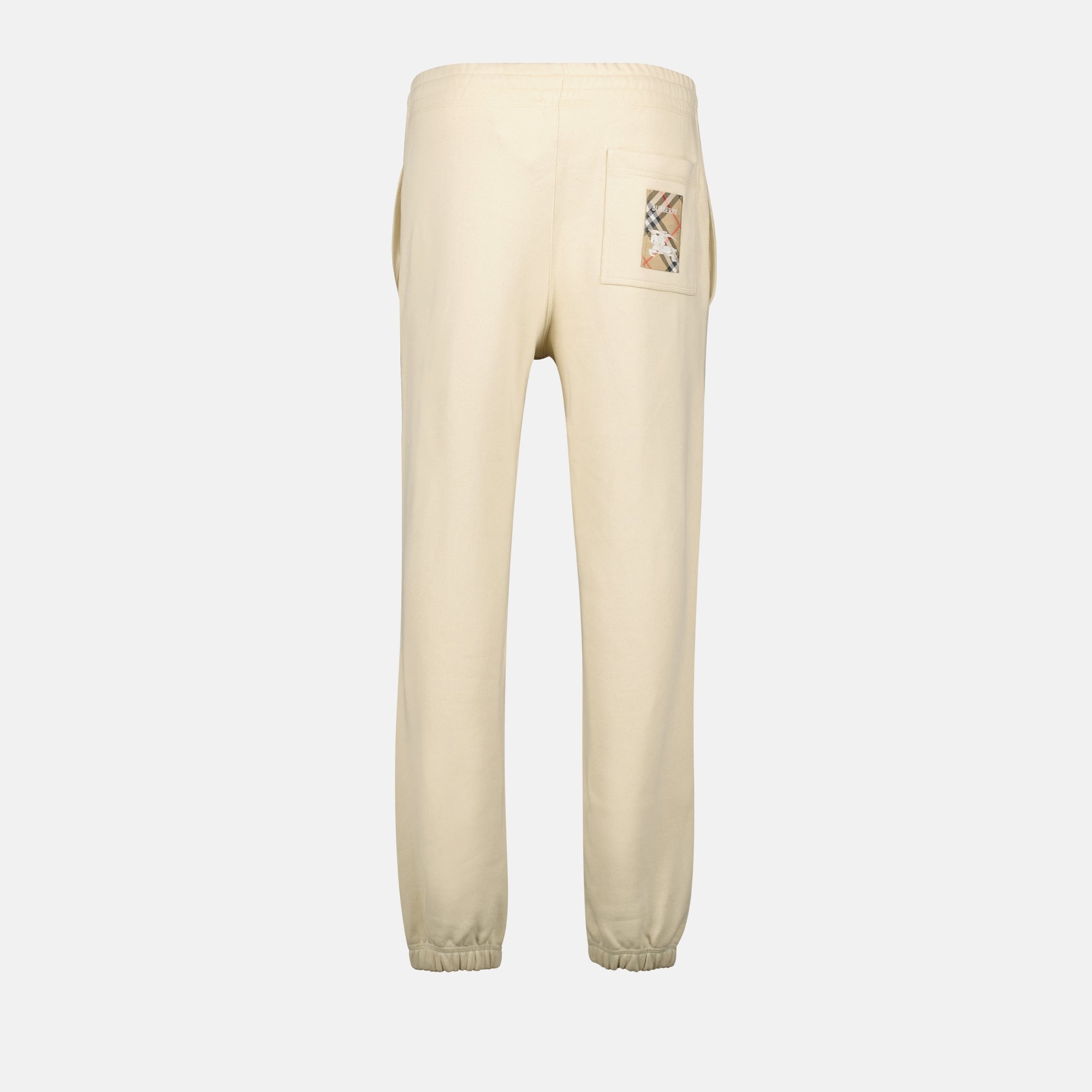 Pantalones Pantalones Jogging Burberry Beige Homme