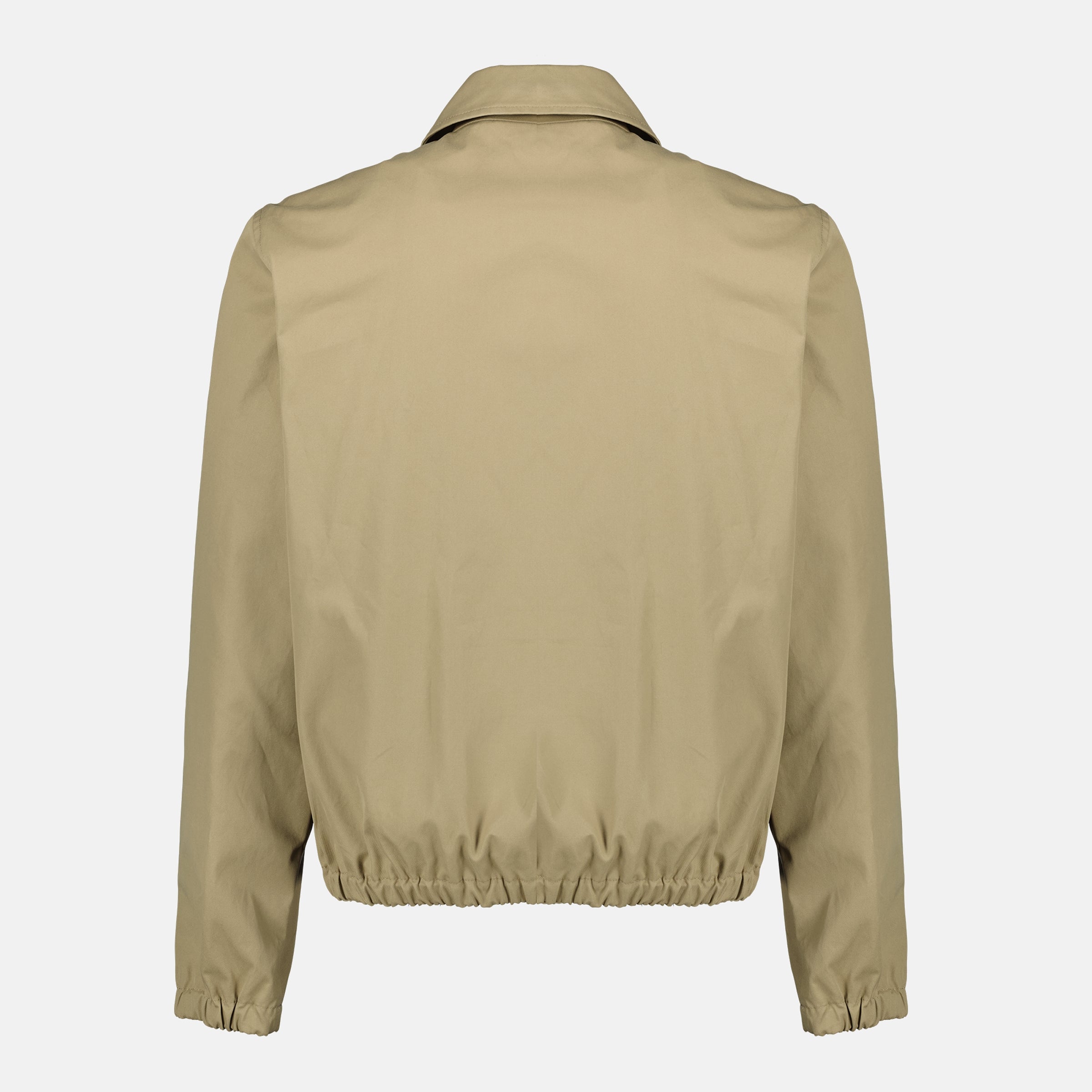 Image de l'article Blouson beige AMI de coeur de la marque Ami PARIS pour Homme - Saison Printemps-Été 2026 - Vue de Dos