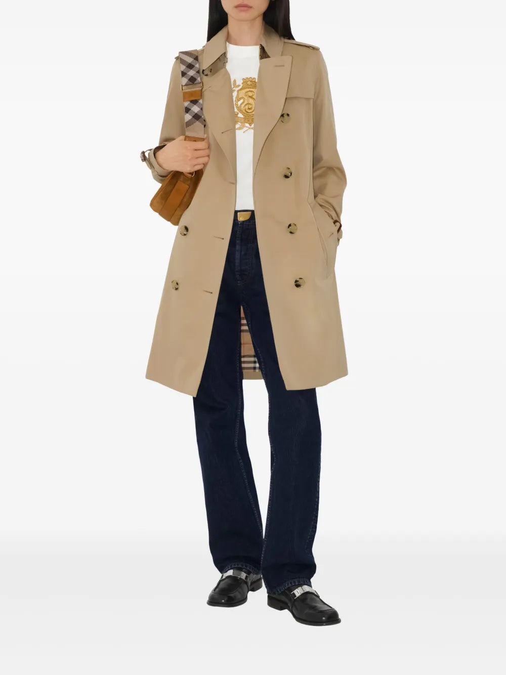 コート ケンジントン トレンチコート Burberry ベージュ 女性