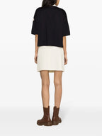 Poloshirts Lässiges Polo Moncler Dunkelblau Femme