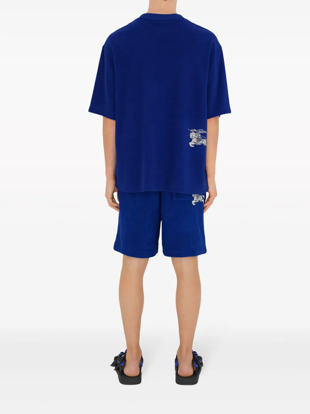 Camisetas T-shirt Cavalier EKD Burberry Azul Homme