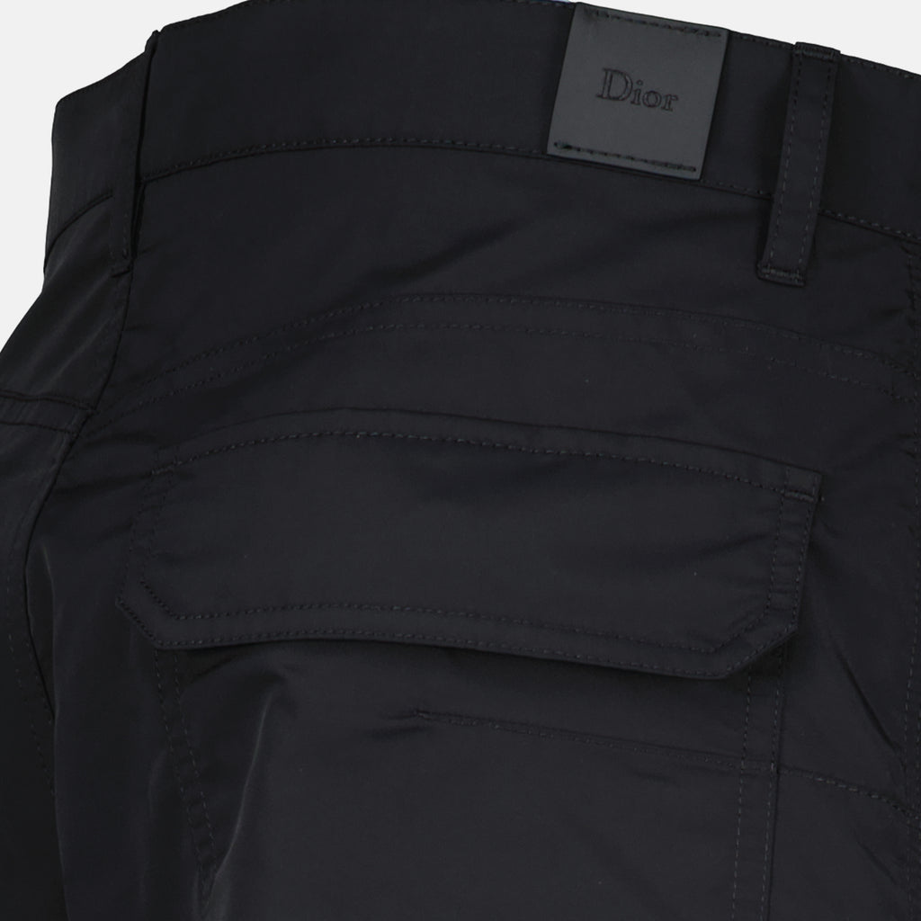 Shorts Pantaloni Cargo Neri Dior Noir Homme