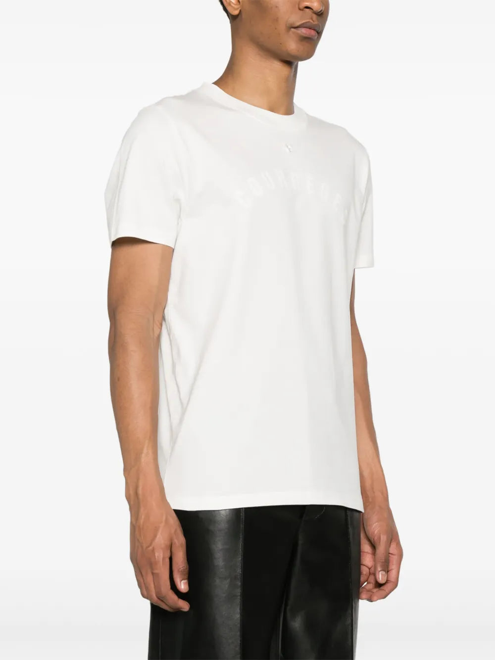 T-shirts T-shirt AC straight Courrèges Blanc Homme
