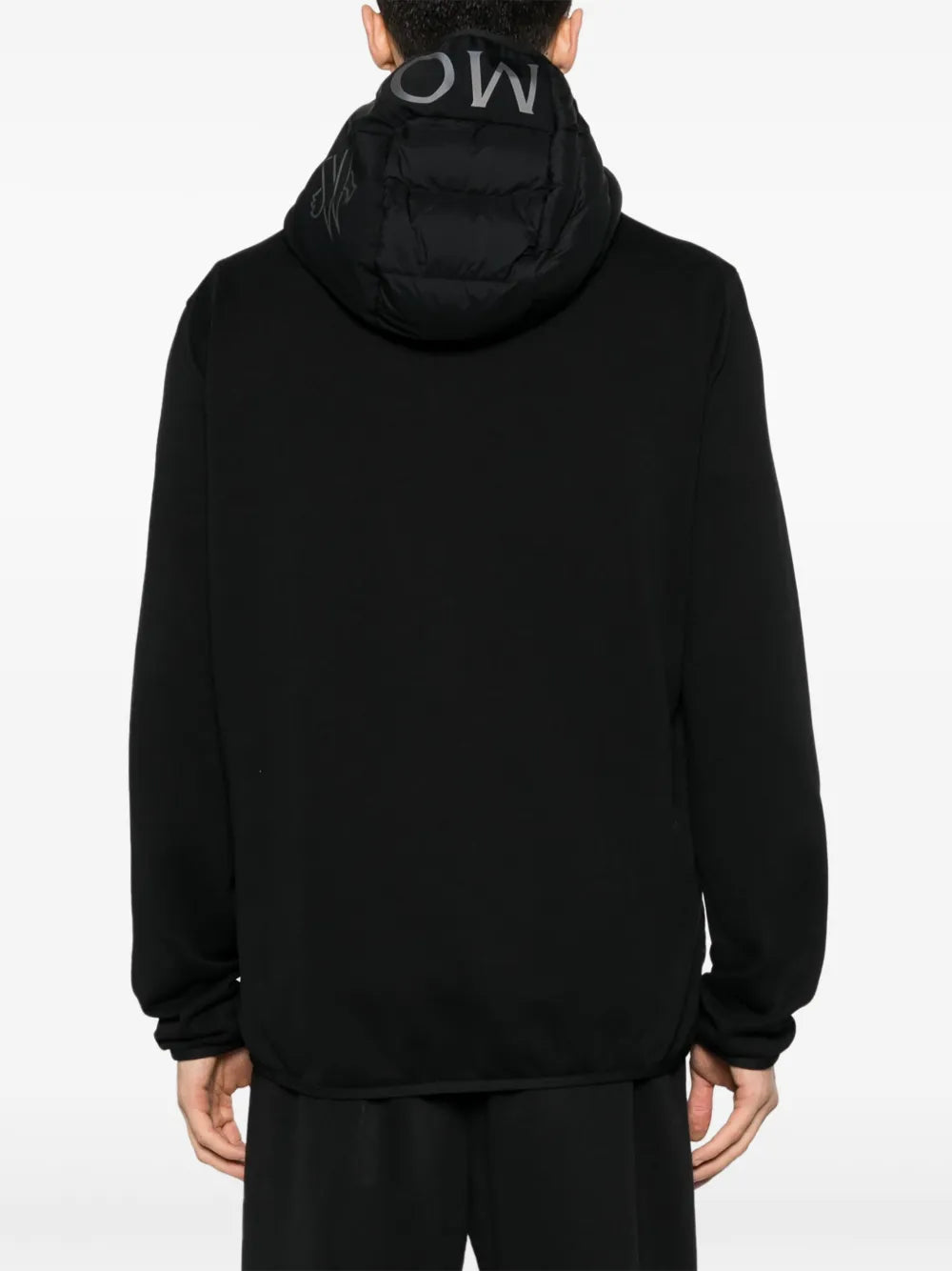 Vestes Veste bi-matière Moncler Noir Homme