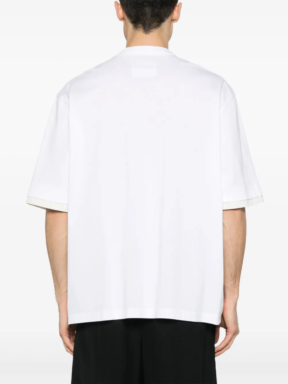 T-Shirts T-Shirt mit Tasche Sacai Weiß Homme