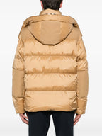 코트 탈부착 가능한 소매가 있는 패딩 재킷 Burberry 갈색 Homme