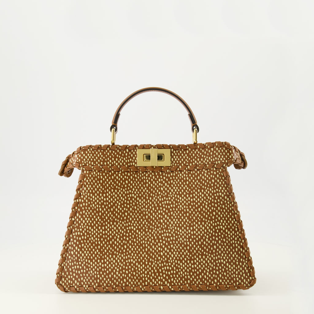 Image de l'article Peekaboo I See U small maroon de la marque Fendi pour Femme - Saison Printemps-Été 2026 - Vue de Dos