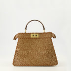 Bild des Peekaboo I See U kleinen maroon Artikels von Fendi für Damen - Frühjahr-Sommer 2026 - Rückansicht