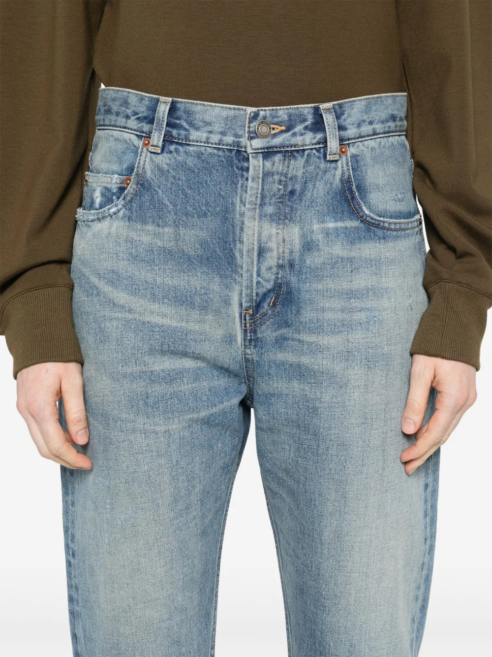 Pantalons Jeans Vanessa Saint Laurent Bleu Femme