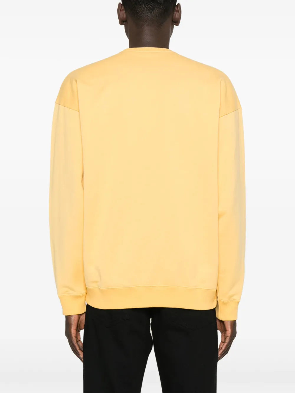Sudaderas Sudadera con Logo Bordado Saint Laurent Amarillo Homme