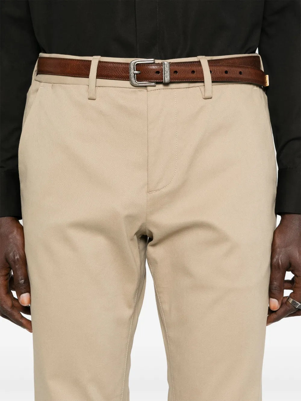 Pantalons Pantalon chino Saint Laurent Beige Homme