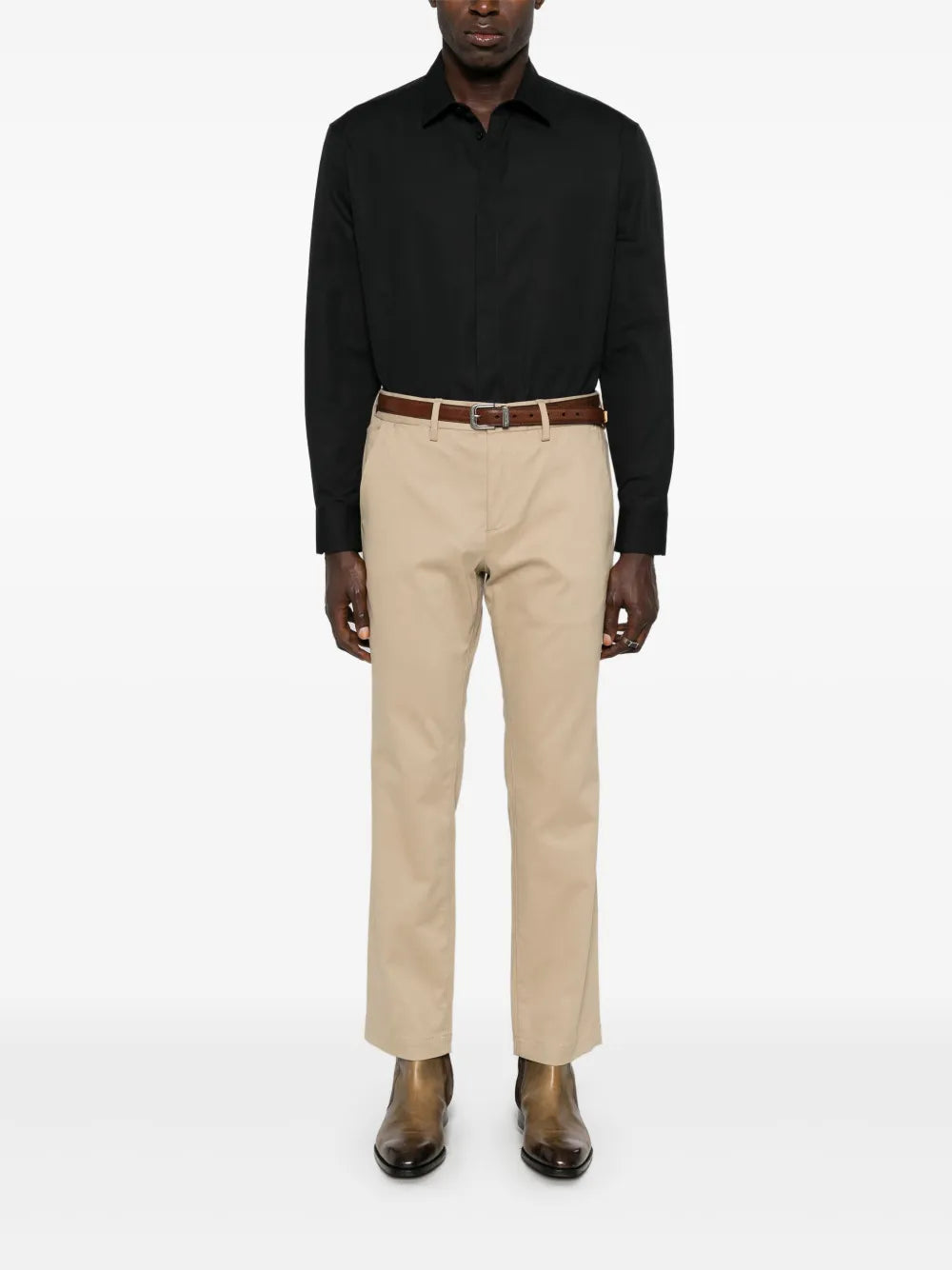 Pantalons Pantalon chino Saint Laurent Beige Homme