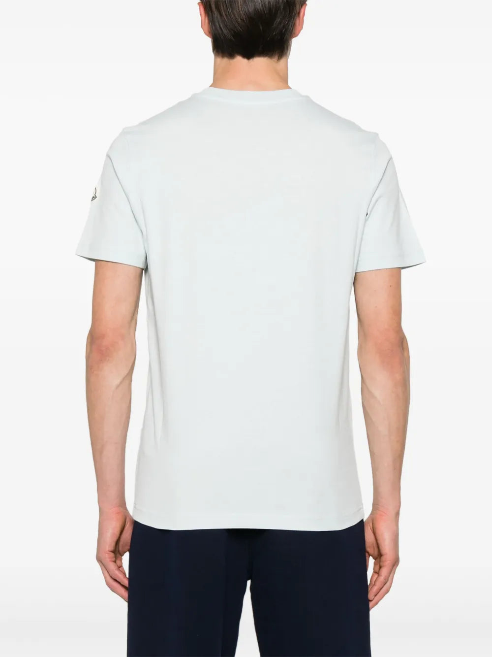 T-shirts T-shirt à logos Moncler Bleu Homme