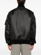 Jackets Reversible Nylon Bomber Sacai Black Homme