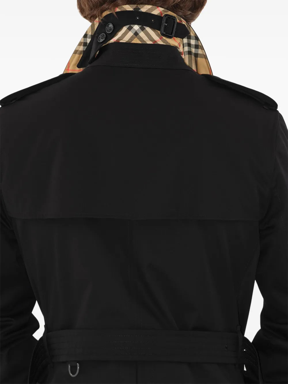 Coats Kensington Trench Burberry Black Homme