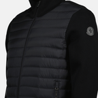 Vestes Doudoune bi-matière Moncler Noir Homme