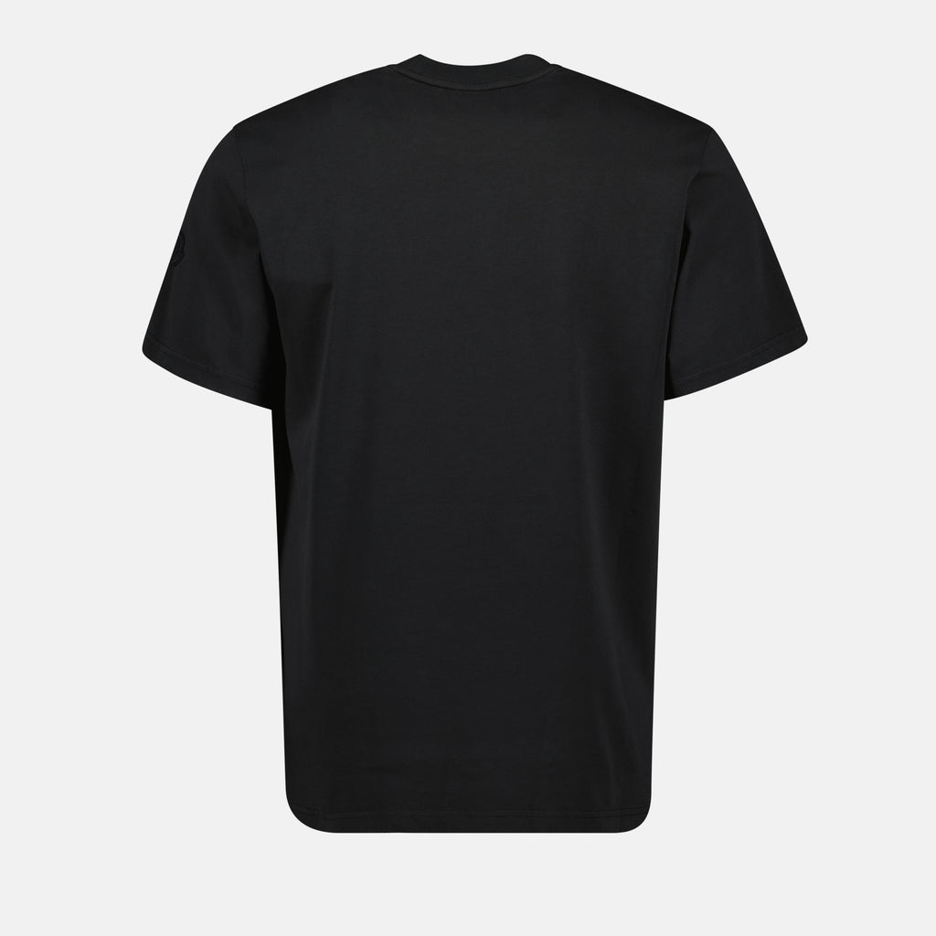 T-shirts T-shirt à logo Moncler Black Homme