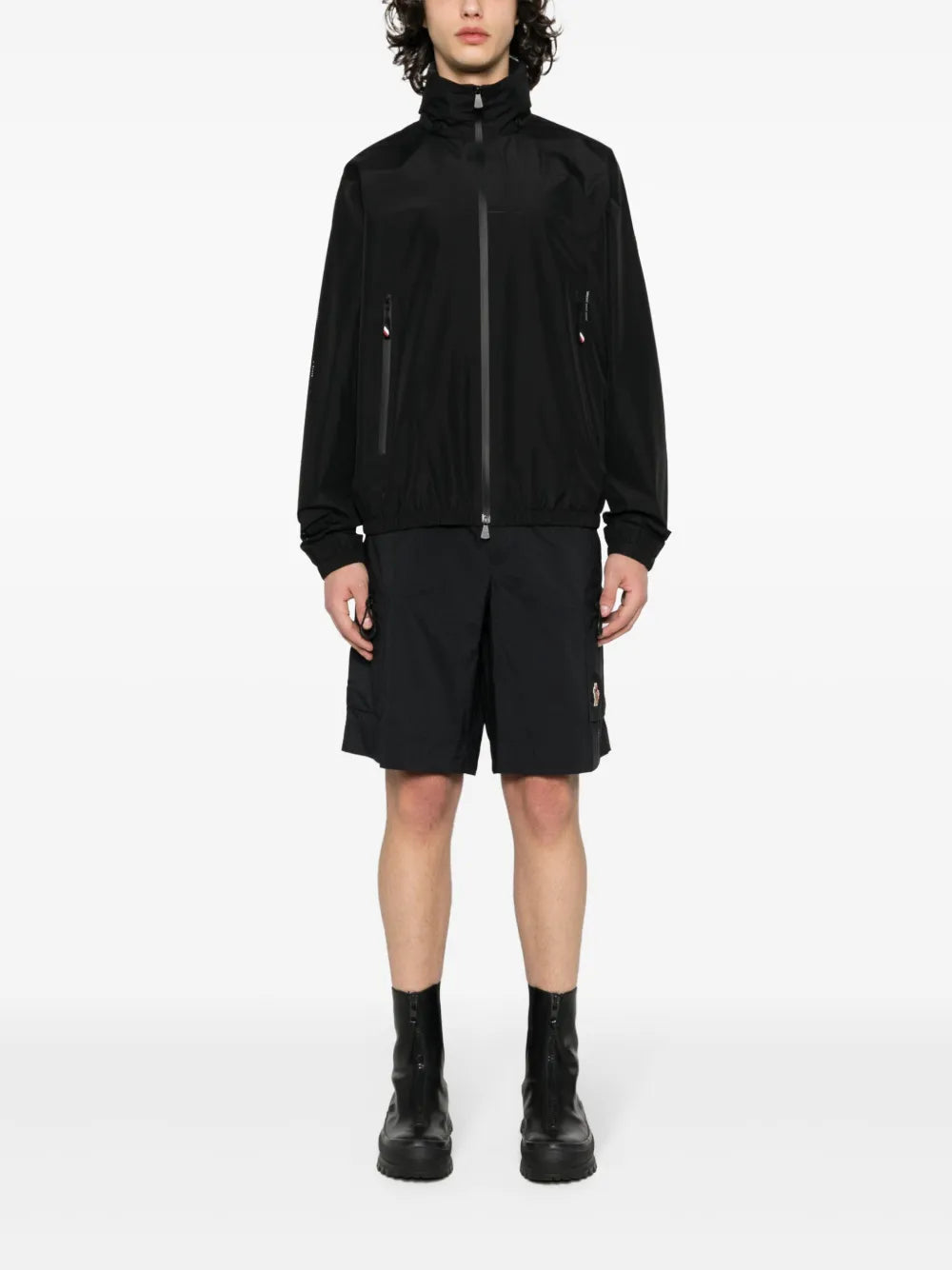 Jaquetas Casaco Hexágono Masterpiece Moncler Grenoble Preto Homme