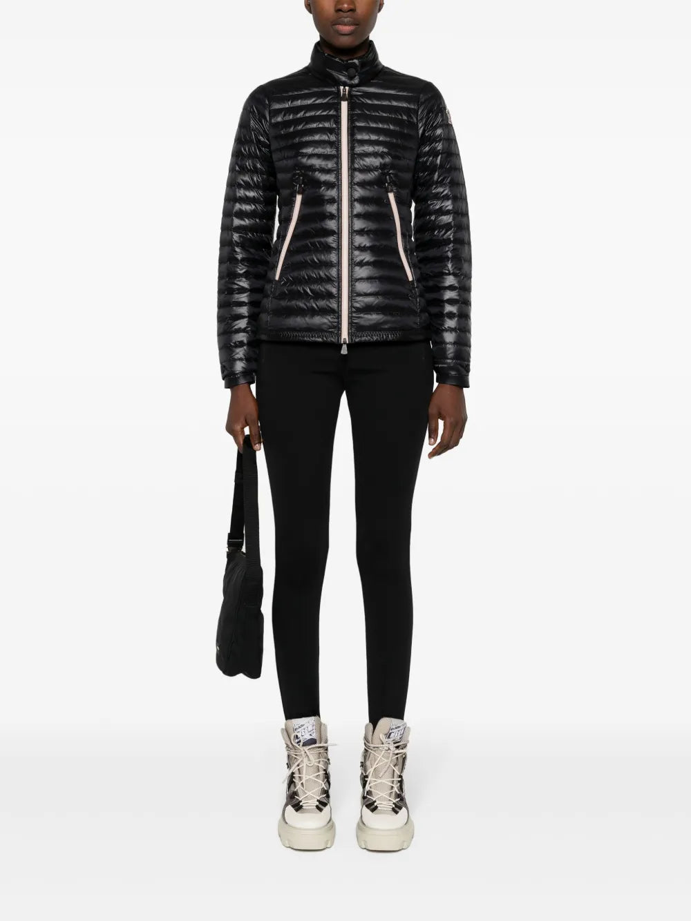 Vestes Veste matelassée Pontaix Moncler Grenoble Noir Femme