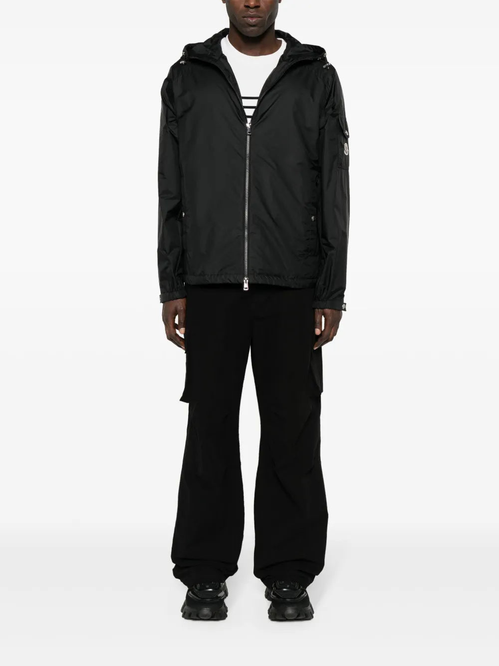 Vestes Veste Etiache Moncler Noir Homme