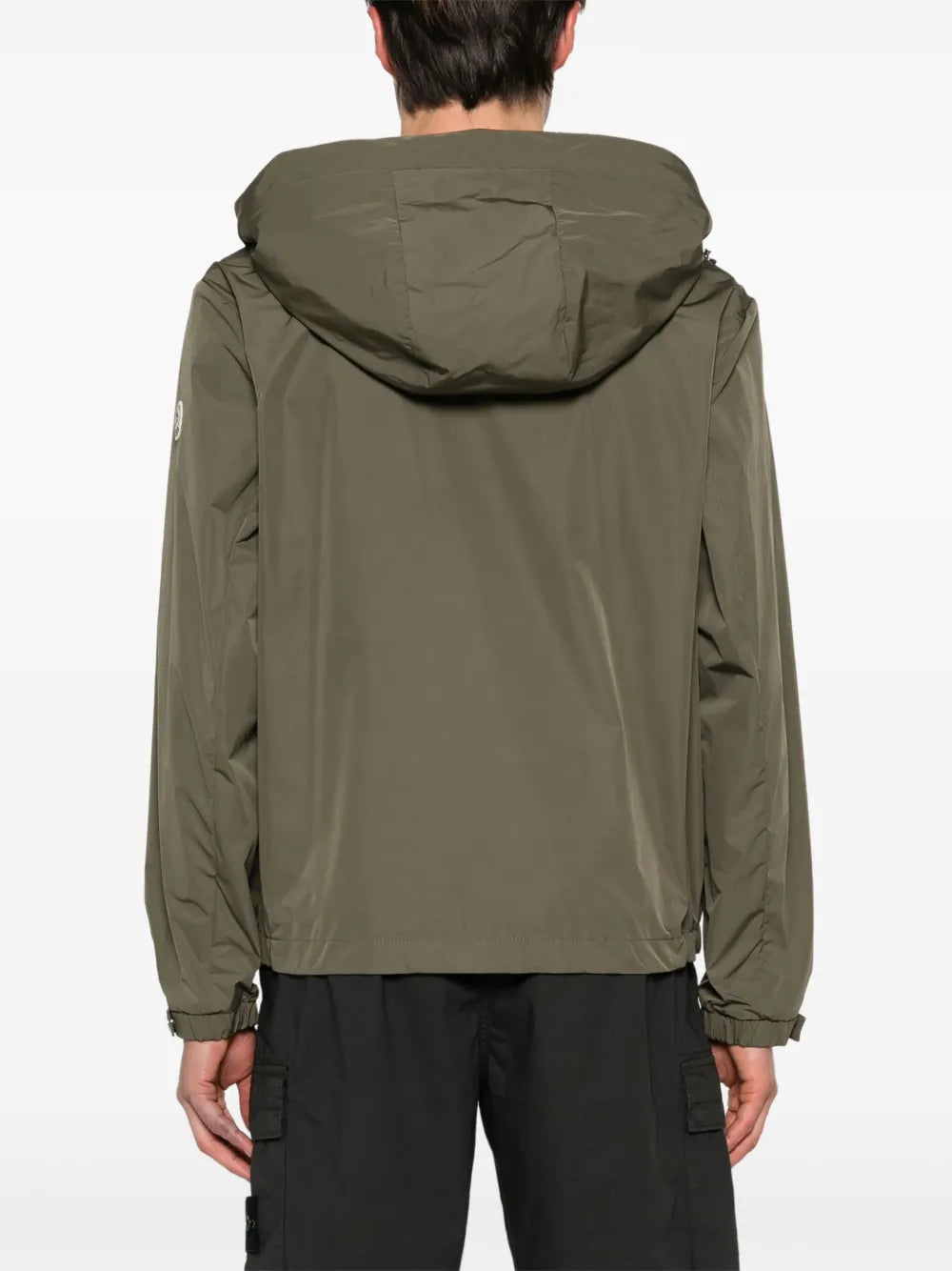 Vestes Veste Traversier Moncler Kaki Homme