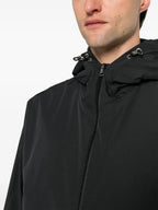 Vestes Veste Traversier Moncler Noir Homme