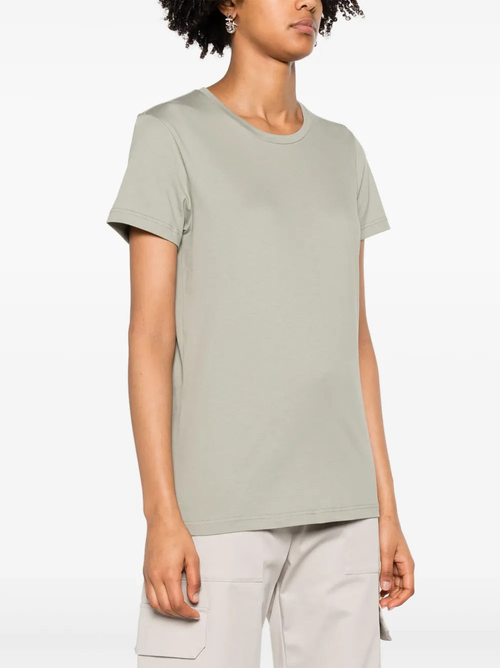 T-shirts T-shirt à logo Moncler Vert Femme