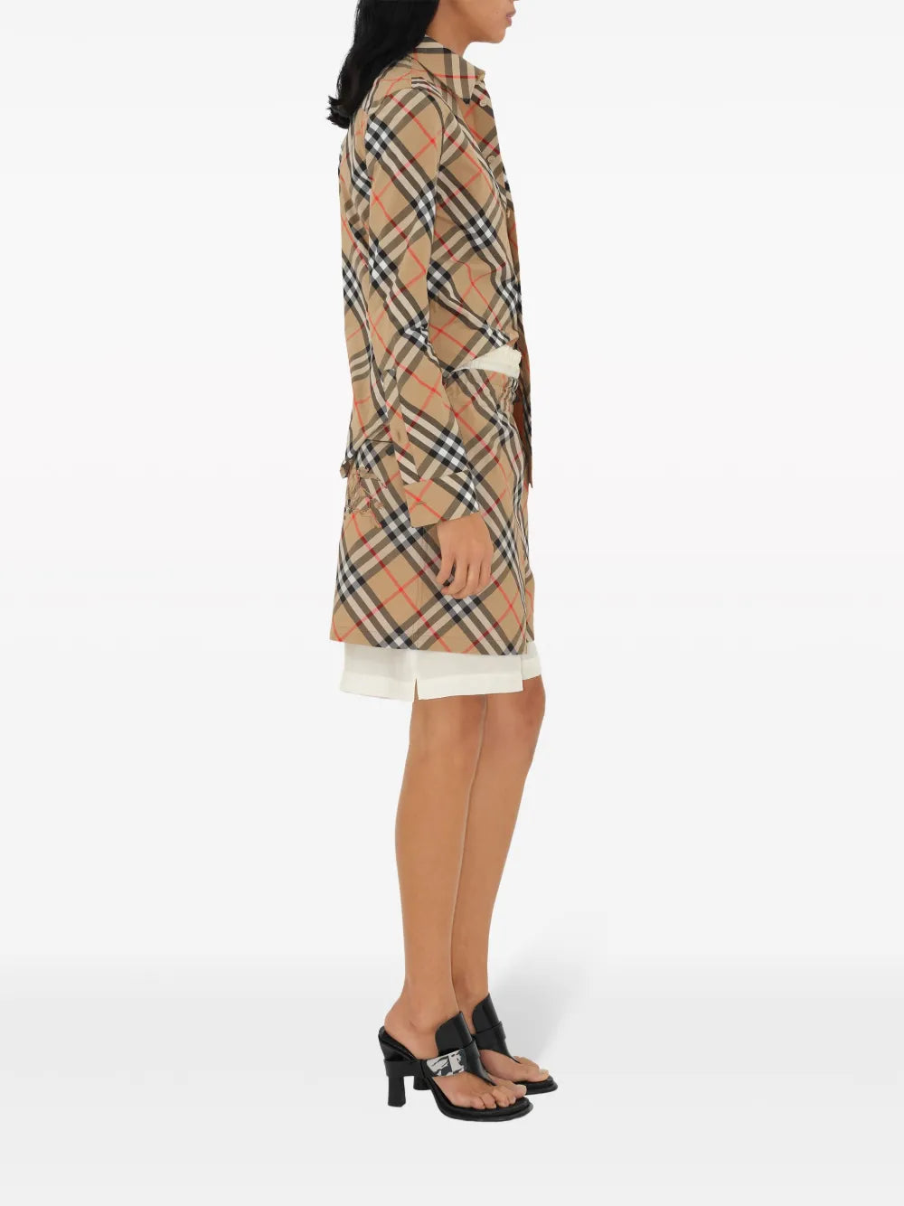 Chemises Chemise à carreaux Burberry Beige Femme